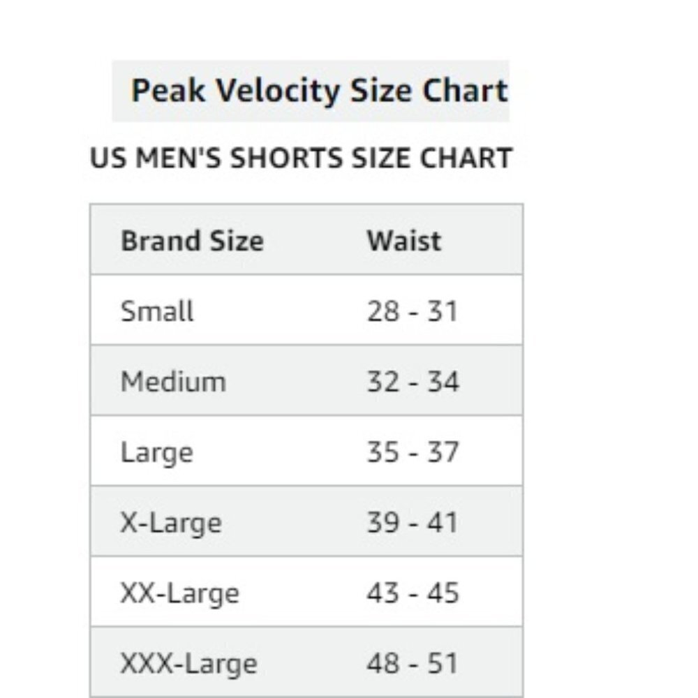 Peak Velocity Men's 5'' Run Short with Boxer Brief, Black XXL - Picture 6 of 6